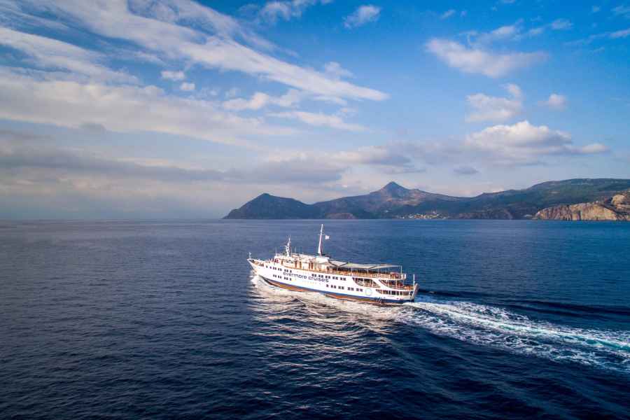 Ab Athen: Ganztägige Bootstour nach Ägina, Poros & Hydra