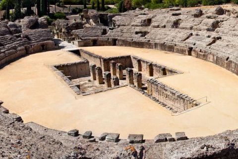 From Seville: Italica Roman City & Medieval Monastery Tour