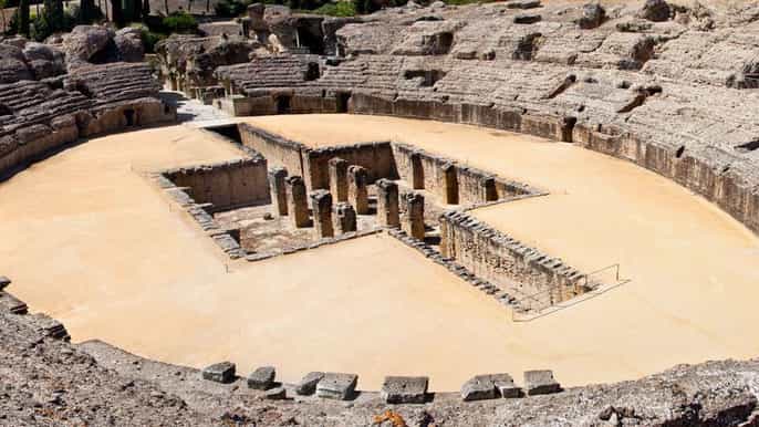 From Seville: Italica Roman City & Medieval Monastery Tour