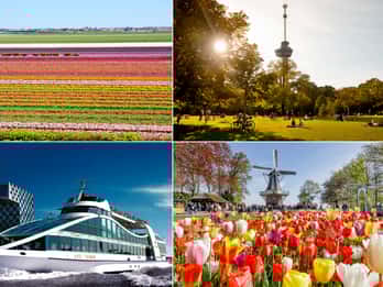 Rotterdam: Keukenhof, Hafenrundfahrt & Euromast Tour Rotterdam: Keukenhof, Hafenrundfahrt & Euromast Tour