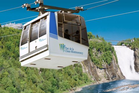 Quebec City: Montmorency Falls met kabelbaanrit