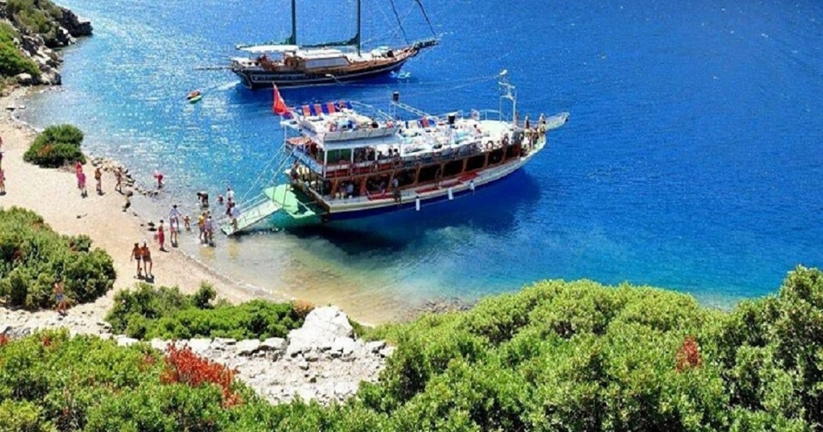 From Marmaris: Turkish Aegean Coast Boat Trip with Lunch | GetYourGuide