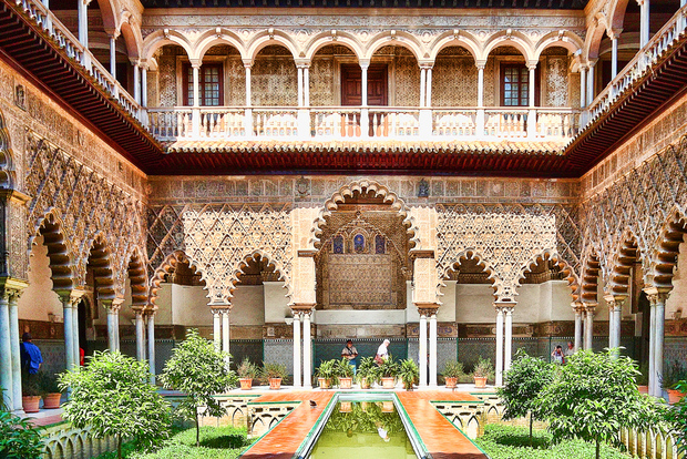 Sevilla: Kathedrale, Giralda & Alcázar Guided Tour