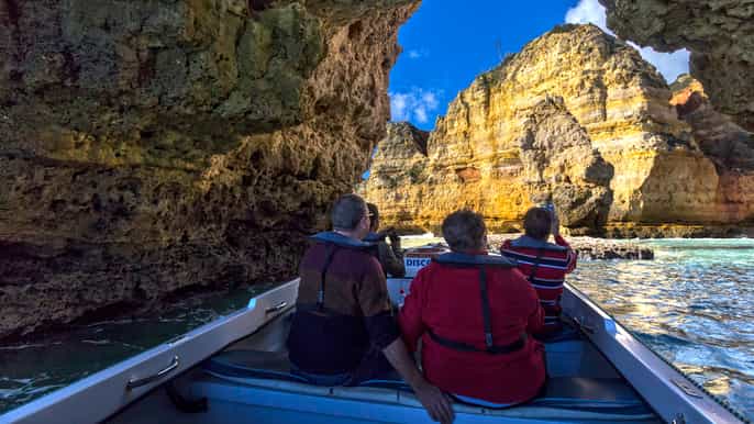 lagos ponta da piedade boat tour with local guide