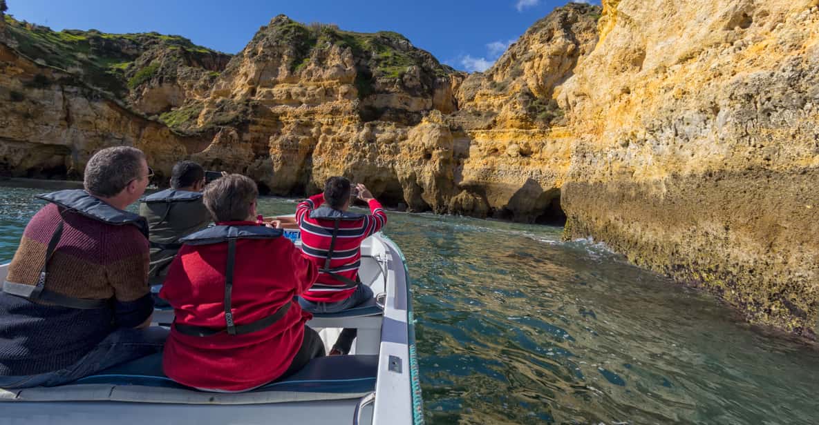 Ponta da Piedade: tour in barca della costa con guida locale