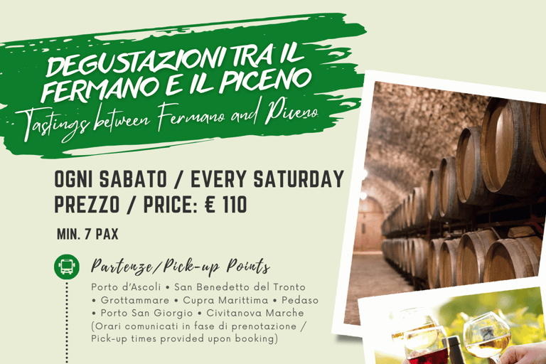 Marche in a Glass: tour of the Fermano and Piceno wineries Fermano & Piceno Wine Tasting Tour: Discover Local Excellence