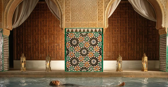 Malaga: Hammam Al Ándalus Entry Ticket (only bath)