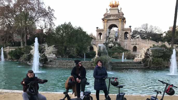 barcellona tour escooter di 2 ore