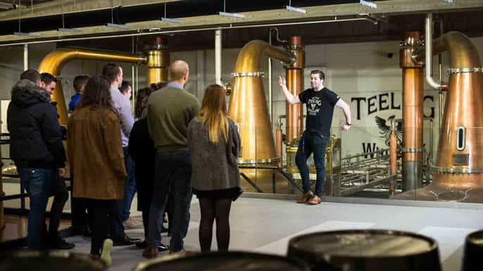 dublin distillery trail with irish whiskey tasting