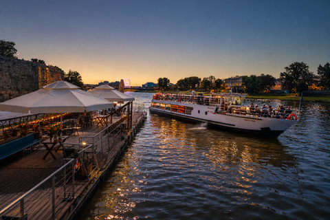 Krakow: Vistula River Cruise Night Cruise with a Storyteller on board