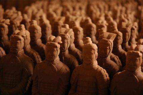 Xi'an: excursão privada de um dia para os guerreiros de terracota sem linha