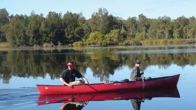 noosa everglades canoe adventure with lunch