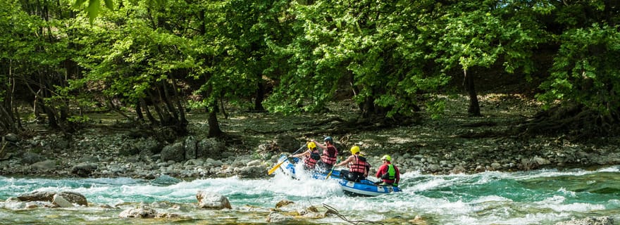 Épire : Rafting facile sur la rivière Voidomatis