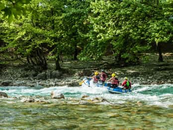 Epirus: Enkel raftingopplevelse på elven Voidomatis