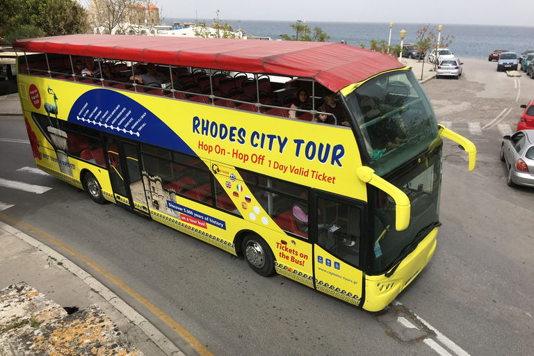 Rhodos: Hop-On-Hop-Off-Bus & U-Boot-TourRhodos: Hop-on Hop-off Bus und U-Boot Tour