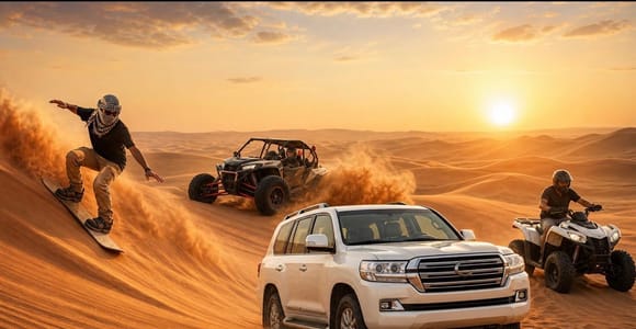 Doha: Qatar Desert Safari Adventure with Optional Activities