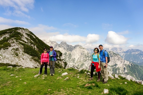 Panoramische wandeling in Julische Alpen