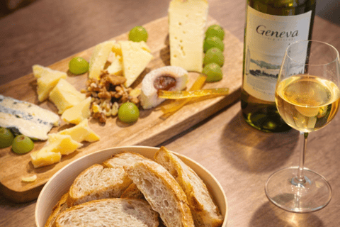 Geneva: Swiss Cheese Tasting with Wine in a Cheese Shop