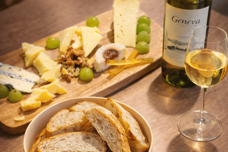 Geneva: Swiss Cheese Tasting with Wine in a Cheese Shop