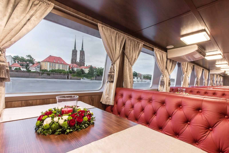 Wrocław: Long City Walk and Luxury Ship Cruise (for groups) Wrocław: Cruise by Luxury Ship and City Walk