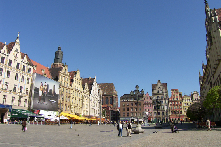 Wrocław: Lång stadsvandring och kryssning med lyxfartyg (för grupper)Wrocław: Kryssning med lyxfartyg och stadsvandring