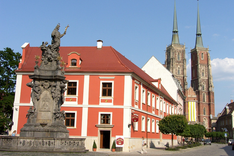 Wrocław: Lång stadsvandring och kryssning med lyxfartyg (för grupper)Wrocław: Kryssning med lyxfartyg och stadsvandring