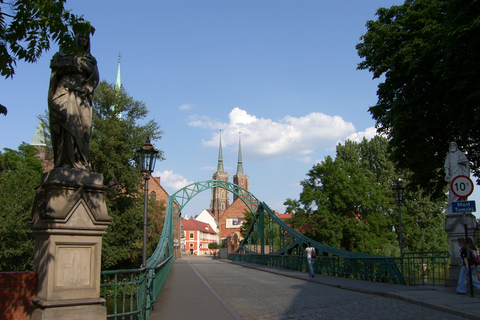 Wrocław: Lång stadsvandring och kryssning med lyxfartyg (för grupper)Wrocław: Kryssning med lyxfartyg och stadsvandring