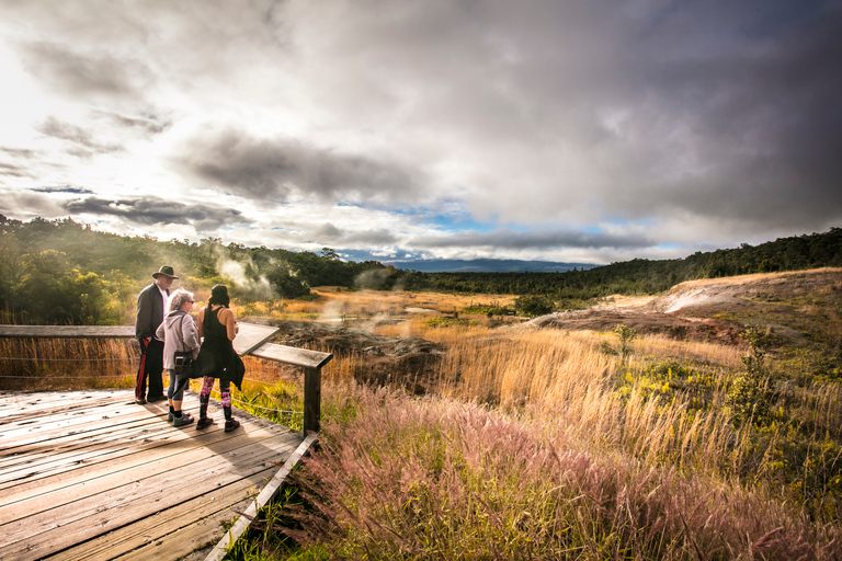 Ab Hilo: Kilauea Lavafluss-Tour mit Mittag- & Abendessen