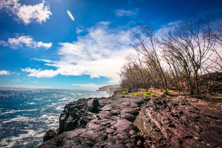 De Hilo: visite de la coulée de lave du Kilauea avec déjeuner et dînerDe Hilo: visite de la coulée de lave du Kilauea avec déjeuner