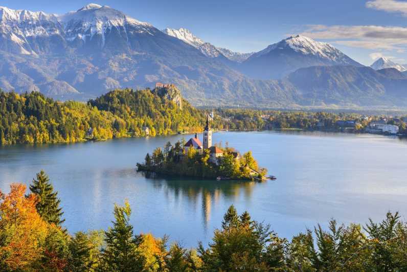 Da Zagabria: gita di un giorno a Lubiana e al lago di Bled con guida