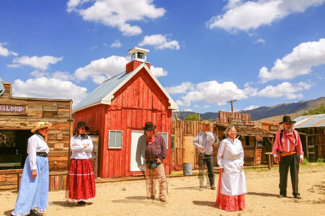 Desde Las Vegas Excursión de un día a las Aventuras en el Salvaje Oeste de los Pueblos Fantasma