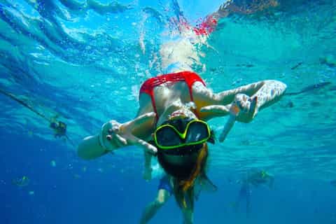 From Phuket: Deluxe Phi Phi Tour by Speedboat & Lunch Buffet