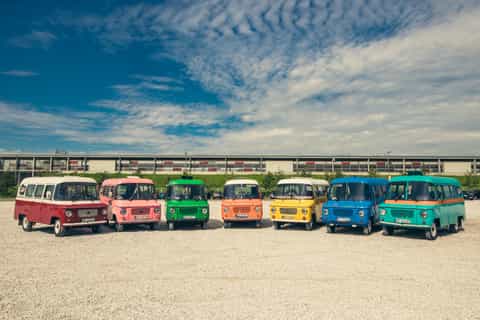 Chopin Airport Transfer by Communist-Era Van