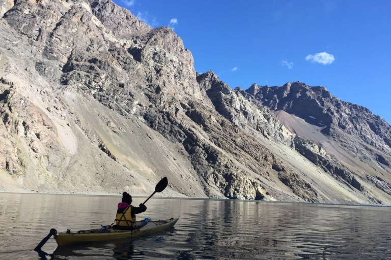 De Santiago: visite guidée en kayak de la Laguna del Inca
