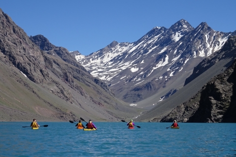 Ab Santiago: Geführte Kajaktour durch die Laguna del Inca