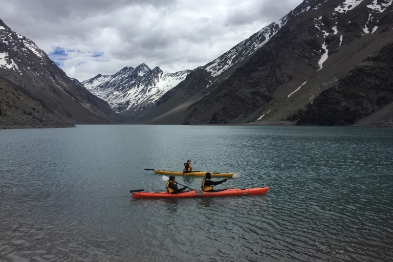 De Santiago: visite guidée en kayak de la Laguna del Inca