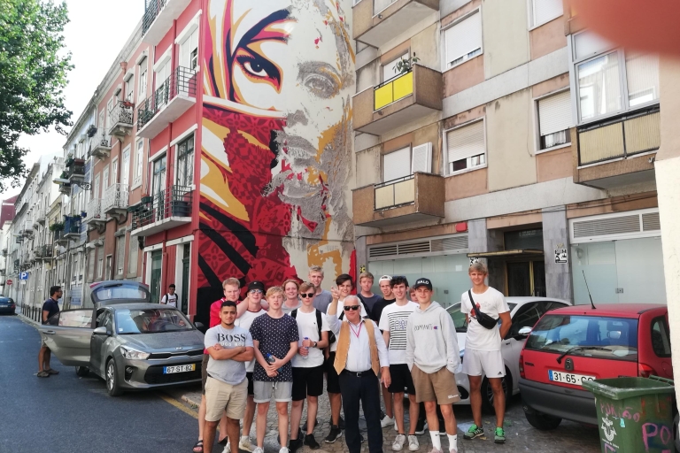 Lisbonne : visite « Real Lisbon Street Art » en monospace