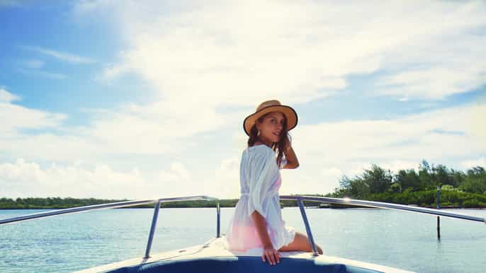 mauritius blue bay marine park private speedboat day trip