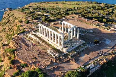 Atenas: Temple of Poseidon y Cape Sounion Sunset Tour