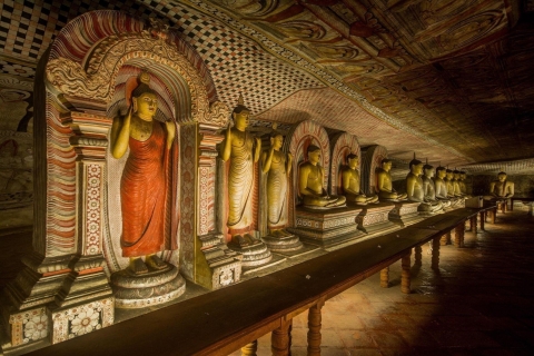 Dambulla: tour todo incluido al templo de la cueva y al pueblo
