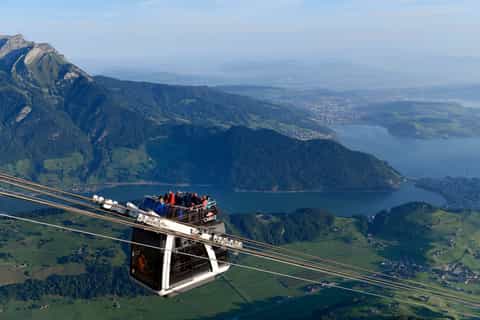 Ab Luzern: Stanserhorn Cabrio-Gondel & Vierwaldstätter See