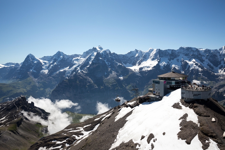 Schilthorn Adventure Small Group Tour from Interlaken From Interlaken: Schilthorn James Bond Tour with Cable Car