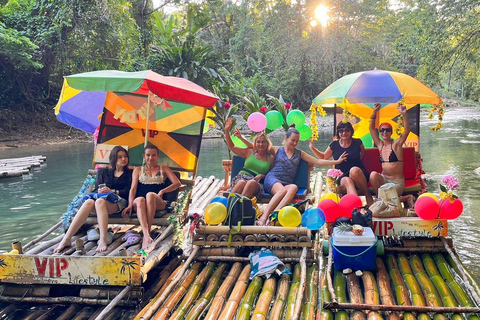 : Équitation et rafting en bambou