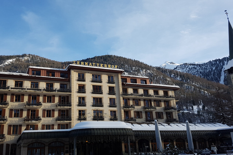 Zermatt: Byvandring och Mt. Gornergrat Privat turZermatt: Privat rundtur med byvandring och Gornergratberget