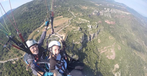 Salou: Mussara Mountains Paragliding