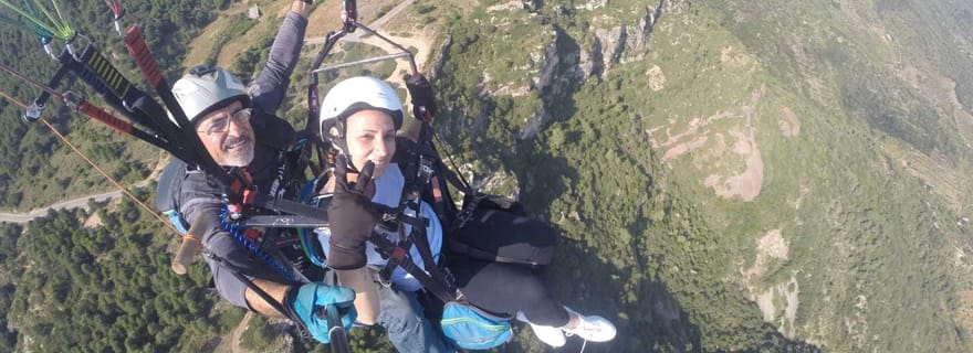 Salou : Parapente dans les montagnes de Mussara