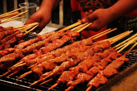 Muslimisches Viertel: Kleingruppe Nachtmarkt Foodie Walking Tour