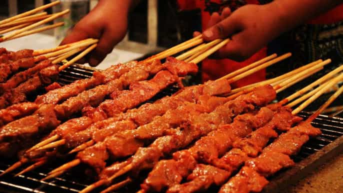 muslim quarter small group night market foodie walking tour