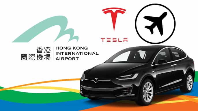 flughafen hong kong einfachtransfer mit tesla model s