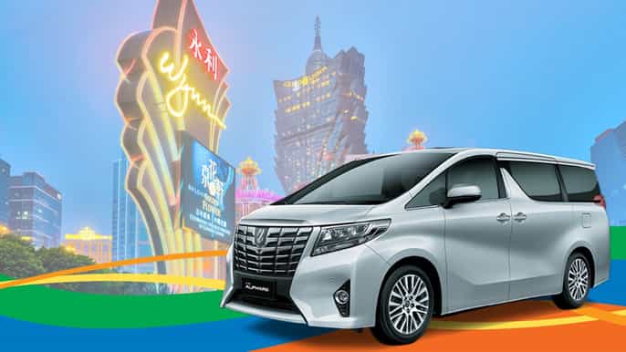 from hong kong macau oneway mpv transfer for 16 persons